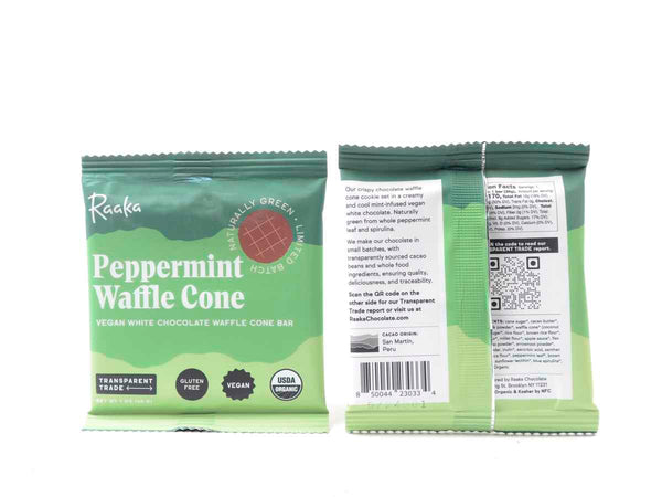 Raaka Peppermint Waffle Cone