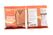 Raaka Dark Chocolate Pumpkin Spice Dipped Waffle Cone