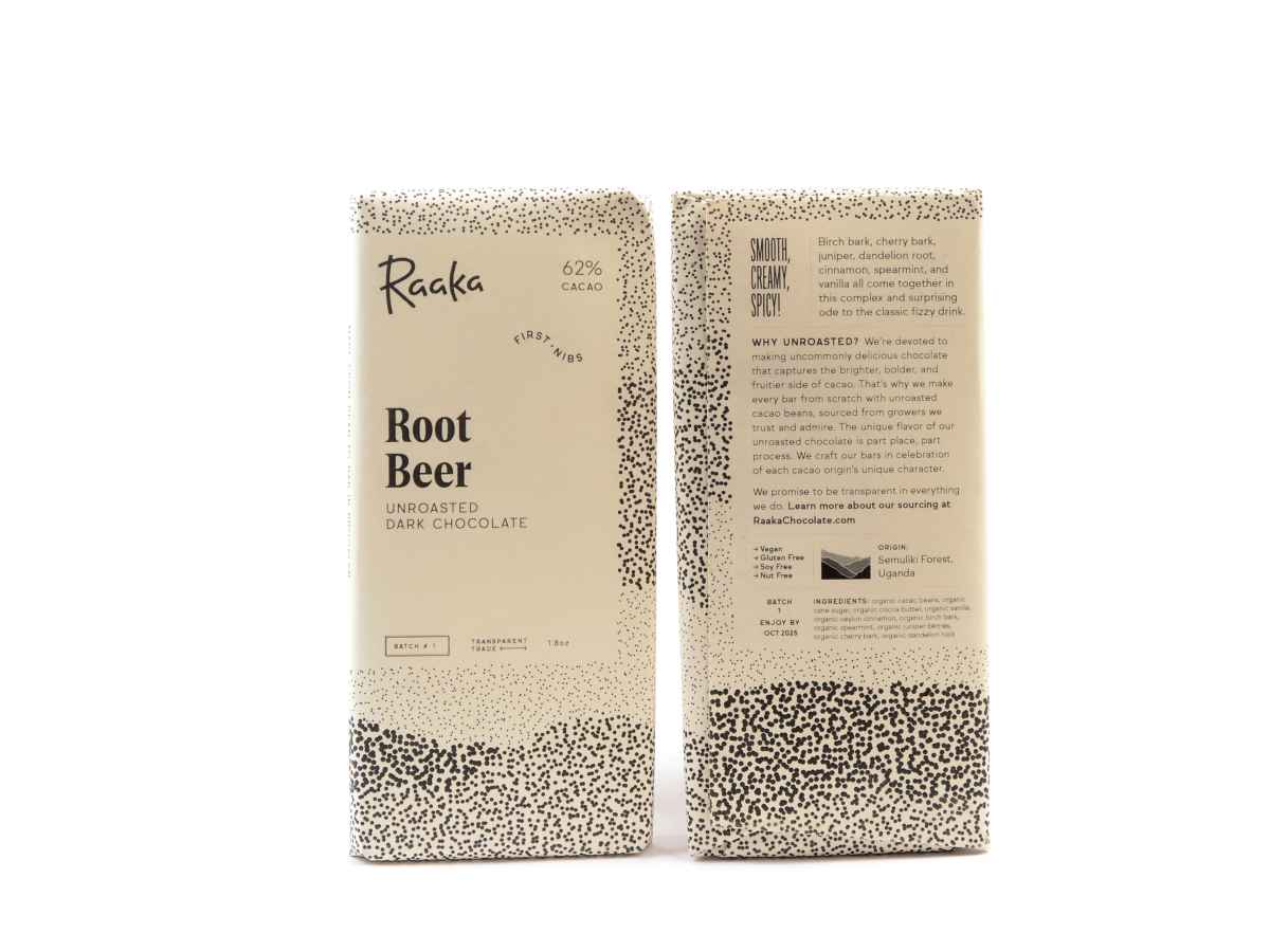 Raaka Root Beer Dark Chocoate