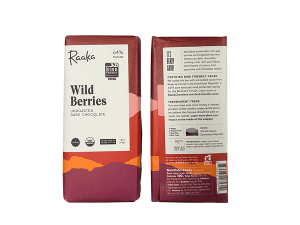 Raaka Wild Berries 64% Dark