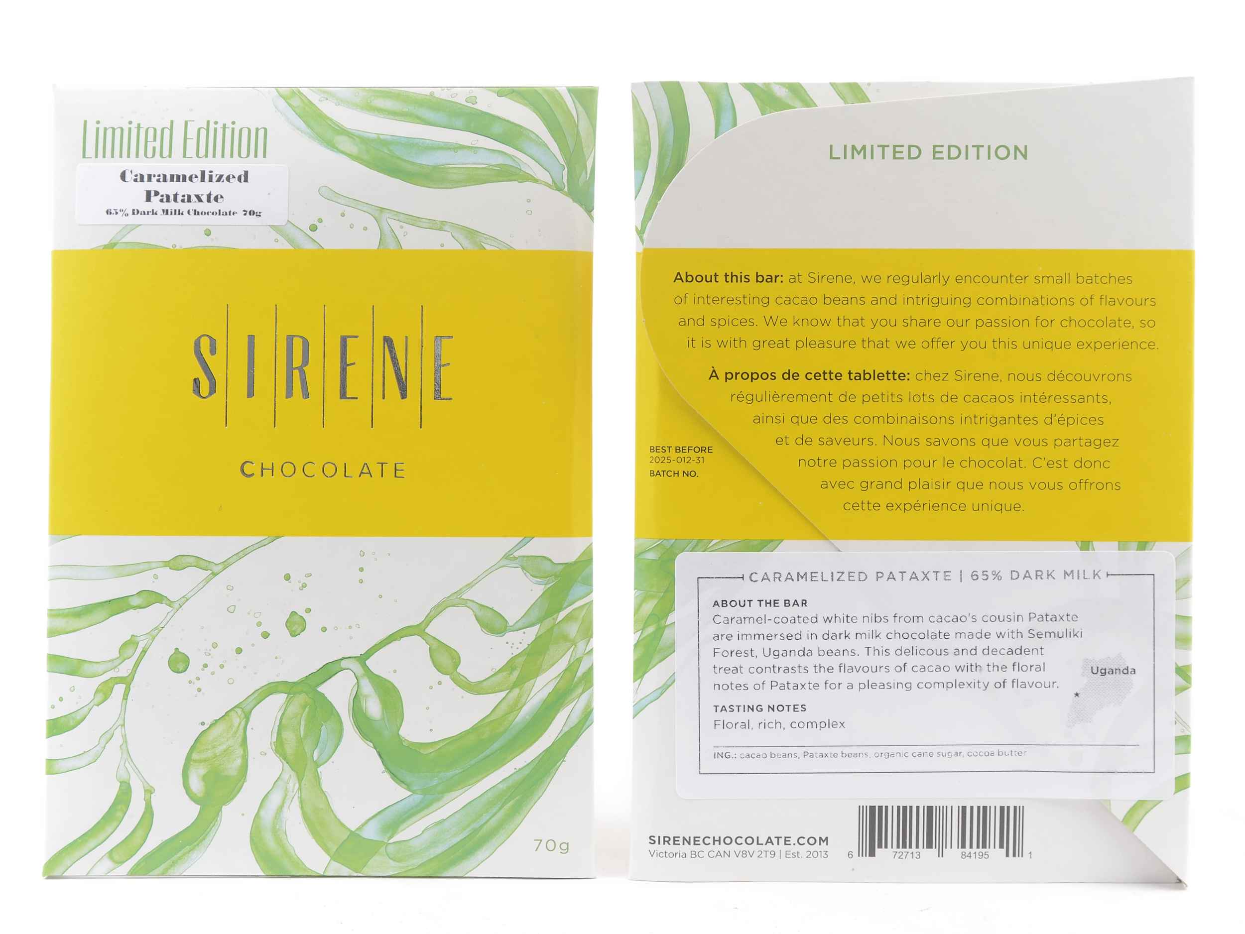 Sirene Caramelized Pataxte Milk 65%