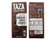 Taza Chocolate Chocolate Cookie Crunch 70% Dark Chocolate