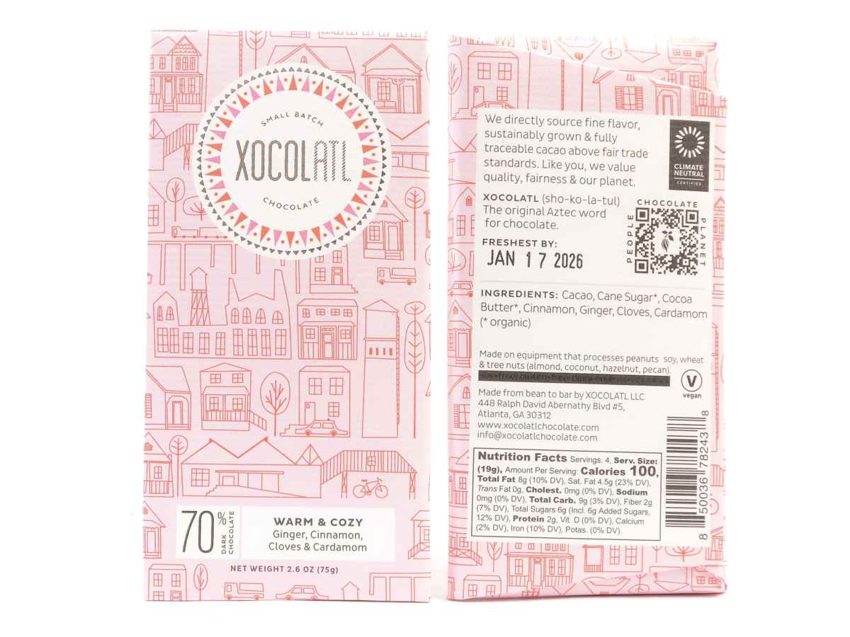 Xocolatl Warm & Cozy Dark 70%