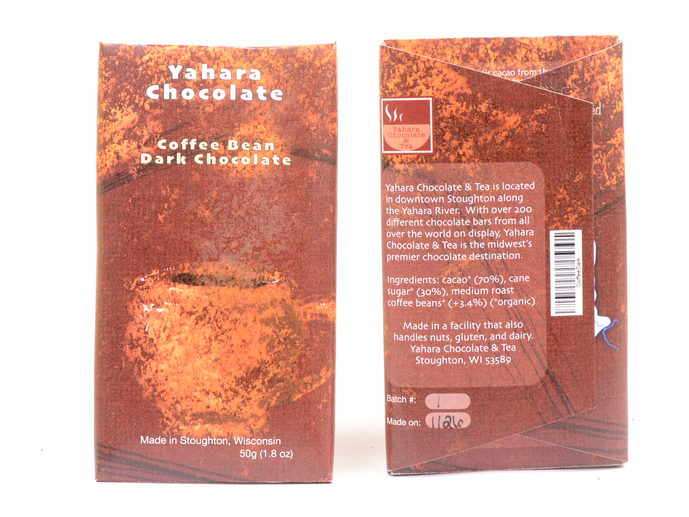 Yahara Coffee Bean Dark 70%