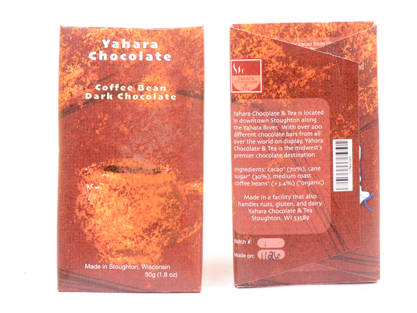 Yahara Coffee Bean Dark 70%