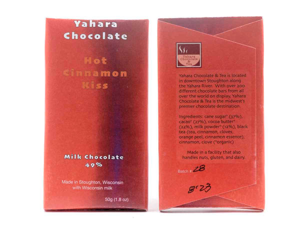 Yahara Hot Cinnamon Kiss Milk Chocolate