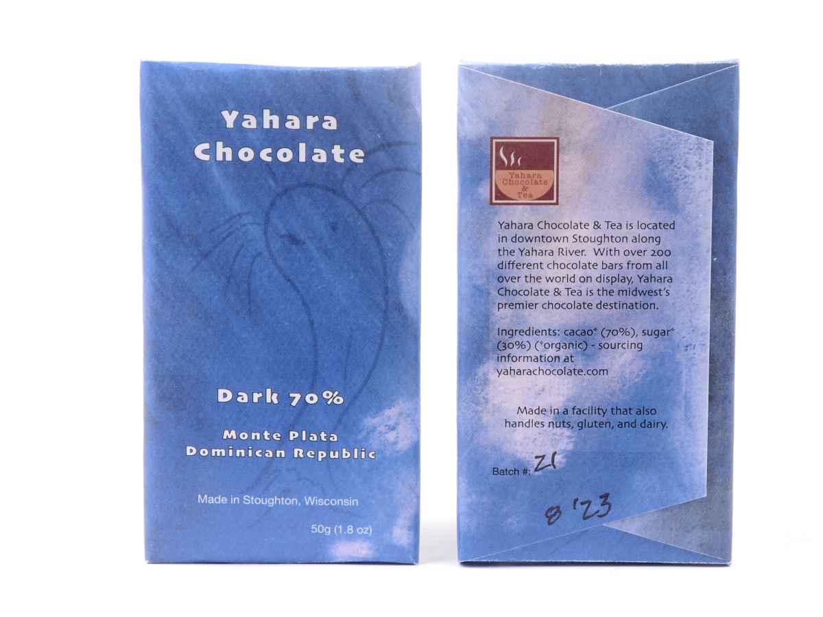 Yahara Dark Chocolate 70%