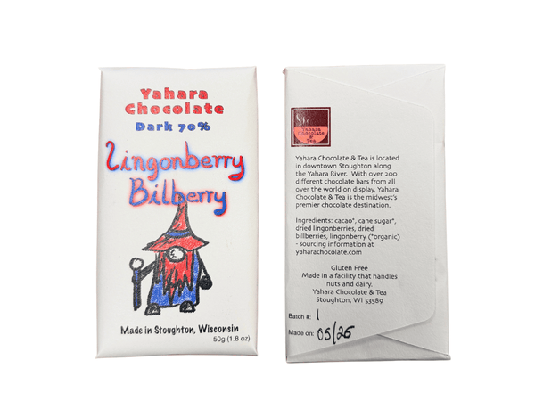 Yahara Dark Lingonberry Bilberry 70%