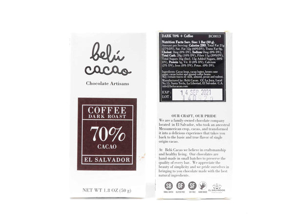Belú Coffee Dark Roast 70%