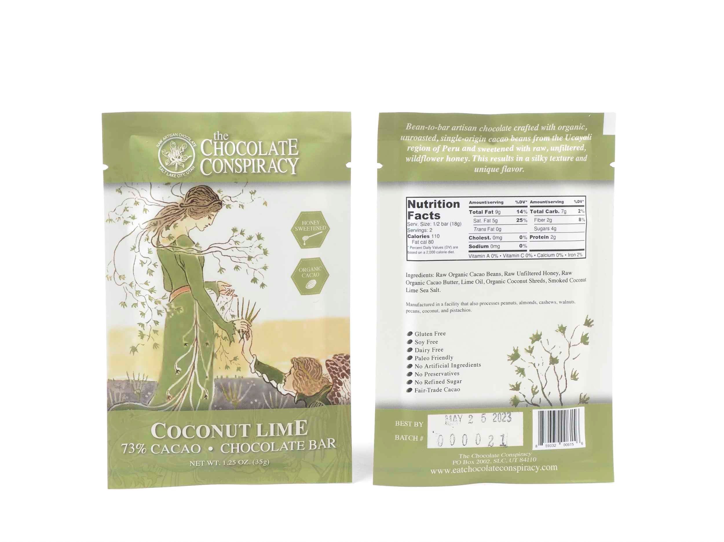Chocolate Conspiracy Coconut Lime 75%