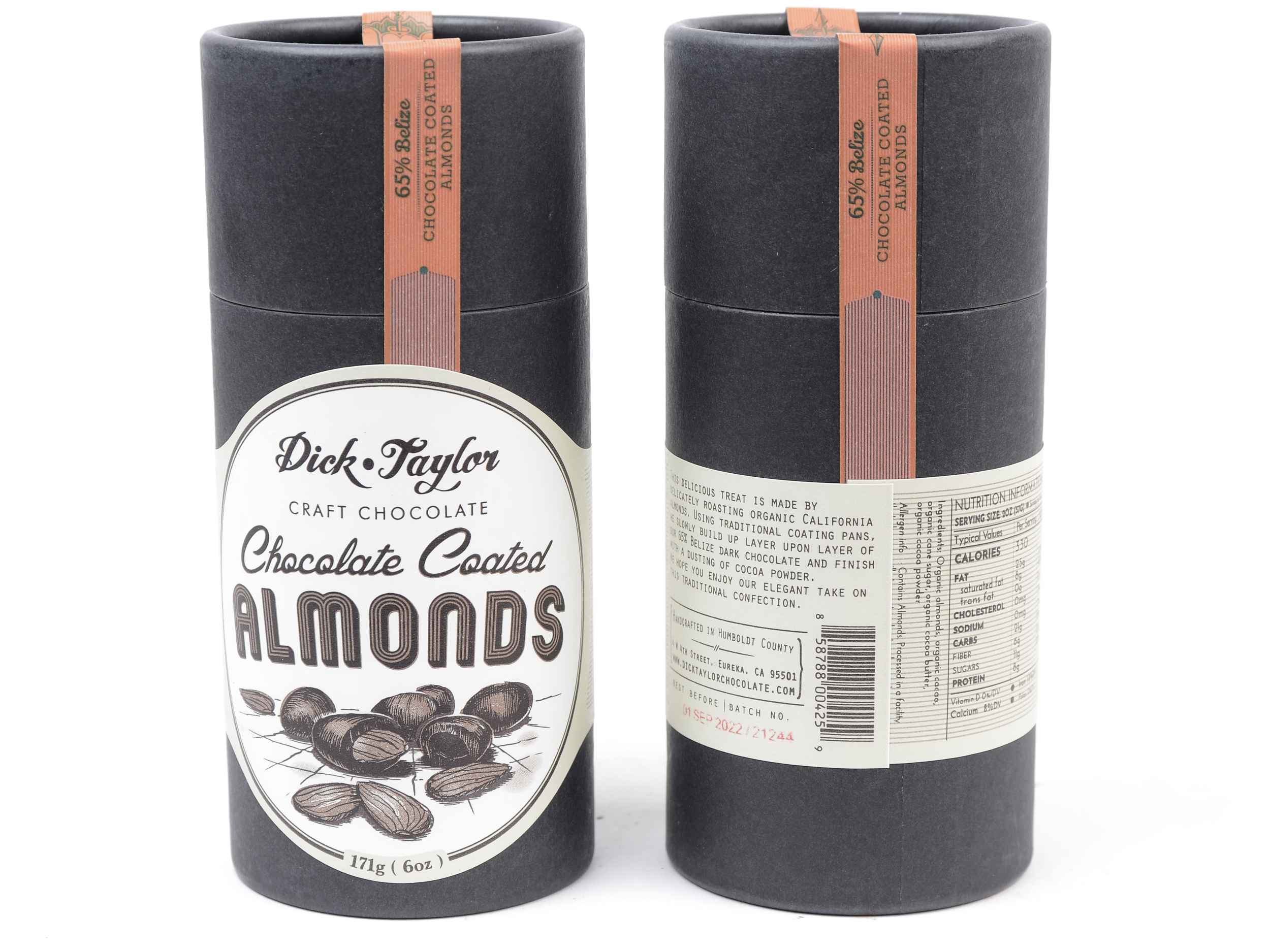 Dick Taylor Dark Chocolate Almonds