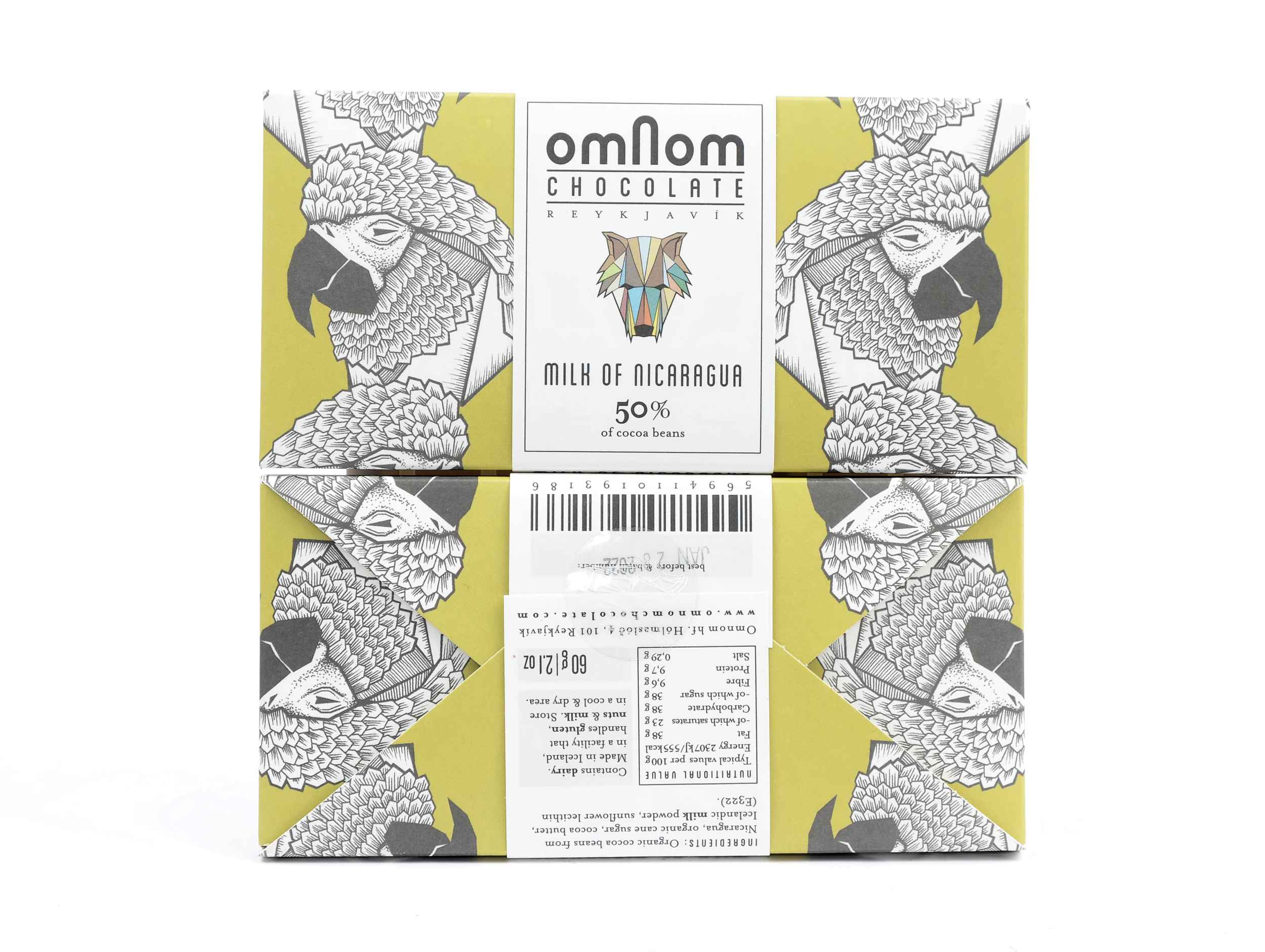 OmNom Milk of Nicaragua 50%