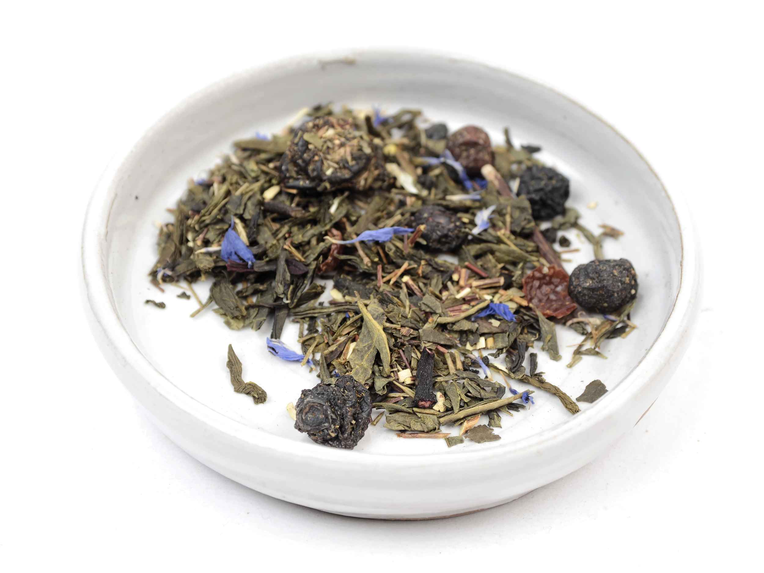 Blueberry Hibiscus Green Tea