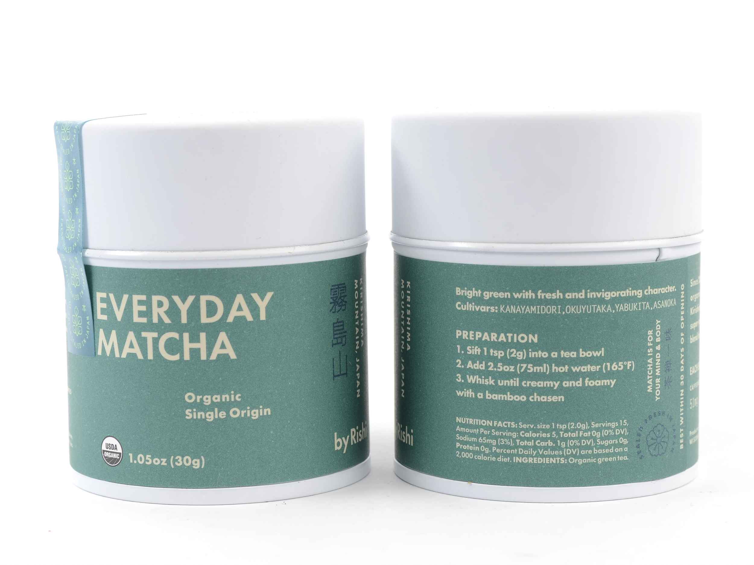 Rishi Everyday Matcha Tin 30g